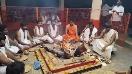 జహీరాబాద్: ముంగి ఆదిలక్ష్మి ఆశ్రమంలో వైభవంగా వారాహి దేవి నవరాత్రి ఉత్సవాలు
