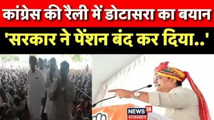 Dungarpur Congress Rally: कांग्रेस के रैली में Govind Singh Dotasra का संबोधन | Top News | Rajasthan