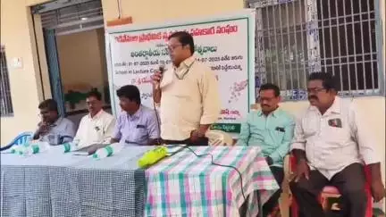 గడివేముల మండల కేంద్రంలో జడ్పీ పాఠశాలలో, అంతర్జాతీయ సహకార వారోత్సవాలు