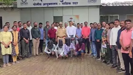 नाशिक: चामारलेणी येथील खुनातील चार जणांना गुन्हे शाखा युनिट एकच्या पथकाने केली अटक;वरिष्ठ पोलीस निरीक्षक मधुकर कड यांची माहिती