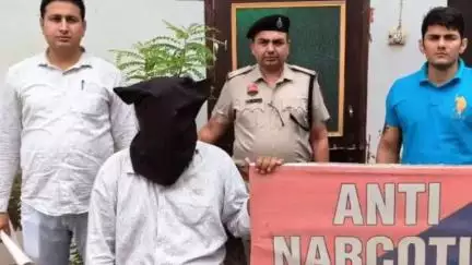 थानेसर: नशीला पदार्थ सप्लाई करने का आरोपी गिरफ्तार, एएनसी टीम ने 2 किलो 800 ग्राम अफीम बरामद की