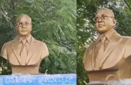 ಮಾನ್ವಿ: ಹರವಿ ಗ್ರಾಮದಲ್ಲಿ ಅಂಬೇಡ್ಕರ್ ಪ್ರತಿಮೆಗೆ ಹಾನಿ, ಕಿಡಿಗೇಡಿಗಳ ಬಂಧನಕ್ಕೆ ಒತ್ತಾಯ