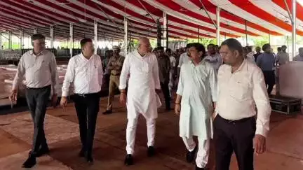 આણંદ: આણંદ જિલ્લાની મુલાકાત આવનાર ગૃહ અને સહકાર મંત્રી શ્રી અમિતભાઈ શાહ સાહેબની પૂર્વ તૈયારીનું રાજ્યમંત્રીશ્રીએ કાર્યક્રમના