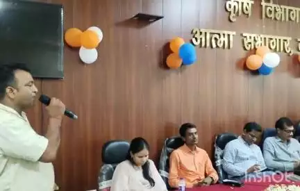 गया टाउन सीडी ब्लॉक: चंदौती प्रखंड कार्यालय में निवर्तमान और नए जिला कृषि पदाधिकारी का सम्मान समारोह आयोजित