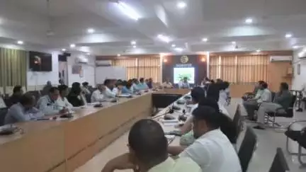 हमीरपुर: हमीरपुर में 9 जुलाई को मुख्यमंत्री के संभावित दौरे को लेकर हुई तैयारी बैठक