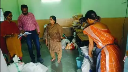 ధర్మారం: కస్తూర్బా గాంధీ బాలికల విద్యాలయాన్ని తనిఖీ చేసిన ధర్మారం ఎంపీడీఓ ప్రవీణ్ కుమార్