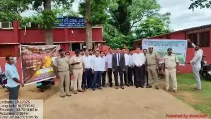 ବାଣପୁର: ଚିଲିକା କୋର୍ଟ ପରିସରରେ ୭୬ ତମ ବନ ମହୋତ୍ସବ ଅନୁଷ୍ଠିତ ।
