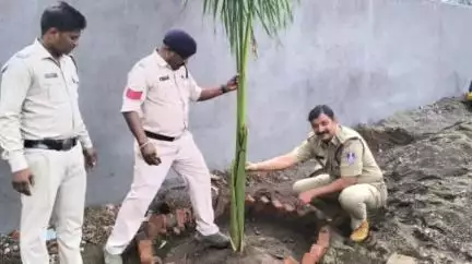 पाटी: पाटी में पुलिस ने शुरू किया हरियाली महोत्सव 2025, चौकी परिसर में पौधे लगाए, जवानों को सौंपी जिम्मेदारी