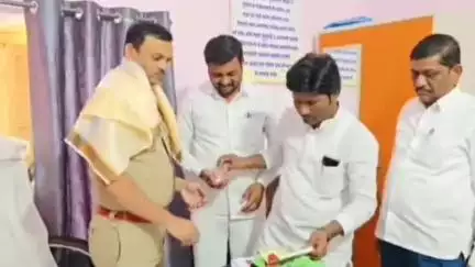 उदगीर: वाढवणा पोलीस ठाण्याचे नवे सहायक पोलीस निरीक्षक म्हणून सुनील गायकवाड रुजू,वाढवणा पोलीस ठाण्यात केला सत्कार