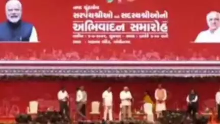 કવાંટ: ક્વાંટના મોટી ચીખલીના યુવા મહિલા સરપંચને ગાંધીનગર ખાતે મુખ્યમંત્રી હસ્તે સન્માન કરાયું.