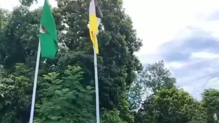 করিমগঞ্জ: রহমান্নগর চা বাগানের নাচঘর প্রাঙ্গনে ওরাং সমাজের গুরু ওরাং-র ৩২ তম মৃত্যুবার্ষিকী উপলক্ষে শ্রদ্ধাঞ্জলি অনুষ্ঠানের আয়োজন
