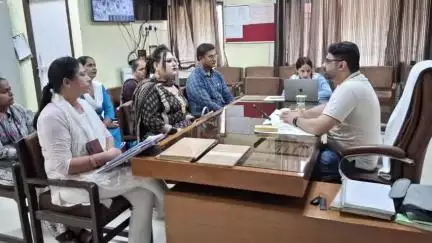 छछरौली: सामुदायिक स्वास्थ्य केंद्र छछरौली में किन्नर समाज के साथ एक मीटिंग का किया गया आयोजन