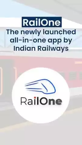 RailOne App your one-stop railway solution!