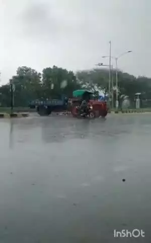 શહેરમાં 4 મિમી વરસાદ નોંધાયો