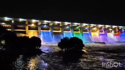 ಕೊಪ್ಪಳ: ಸಂಜೆ  ಹೊತ್ತಲ್ಲಿ ನೋಡ ಬನ್ನಿ ತುಂಗಭದ್ರಾ ಜಲಾಶಯದ ಸೊಭಗನ್ನ