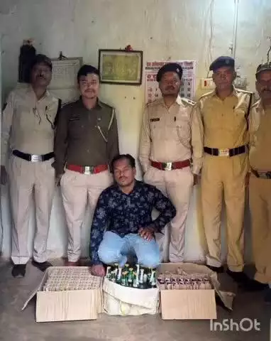 कोंडागांव: आबकारी विभाग ने ग्राम एरला में करीब 19 लीटर अवैध अंग्रेजी शराब जप्त कर एक आरोपी को गिरफ्तार किया