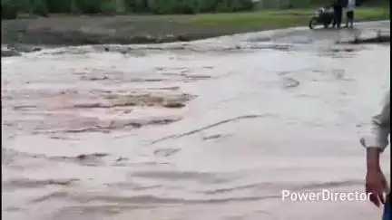 हर्रई: हराई के बम्होरी-बारगी में बारिश से नदी में जलस्तर बढ़ने से किसानों की फसल चौपट, मुआवजे की मांग