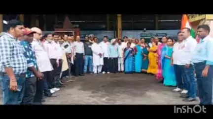 पतरातू: उरीमारी पोटंगा बेस वर्कशॉप में देशव्यापी हड़ताल को सफल बनाने के लिए संयुक्त मोर्चा द्वारा पीट मीटिंग का आयोजन