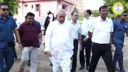 #CM ने जे.पी. गंगा पथ अन्तर्गत पटना साहिब रेलवे स्टेशन से पटना घाट तक के सम्पर्क पथ के निर्माण कार्य का जायजा लिया l
