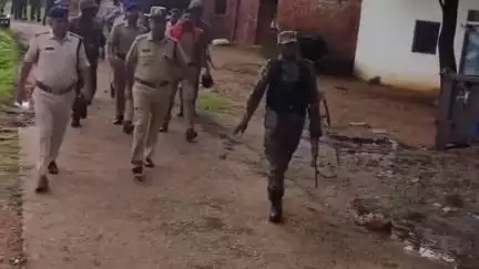 बडोनी: बबीना फायरिंग रेंज के पास थाना बसई पुलिस और आर्मी की संयुक्त टीम ने की तलाशी