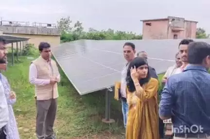 चंद्रपूर: जिल्हाधिकाऱ्यांकडून ब्रह्मपुरी तालुक्यातील विविध प्रकल्पांची पाहणी