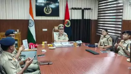 रेवाड़ी: आईजीपी नाज़नीन भसीन, आईपीएस ने साउथ रेंज रेवाड़ी का कार्यभार संभाला