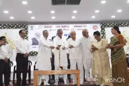 બિરલા હોલ ખાતે પ્રધાનમંત્રી અન્ન સંતૃપ્તિકરણ અભિયાન અને શહેરી વિકાસ વર્ષની ઉજવણી કરાઈ,કેબિનેટ મંત્રી ઉપસ્થિત રહ્યા