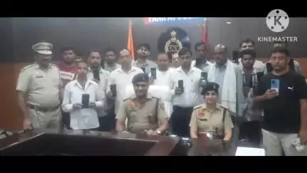 पानीपत: पुलिस ने गुम हुए आमजन के 52 मोबाइल फोन ट्रेस कर वारसान को सौंपे