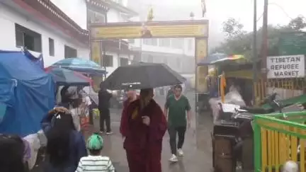 धर्मशाला: 6 जुलाई को तिब्बती धर्मगुरु दलाई लामा के जन्मदिन को लेकर मैक्लोडगंज स्थित बौद्ध मंदिर में तैयारियां जोरों पर