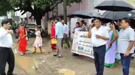 कुरडेग: कुरडेग में स्वास्थ्य विभाग ने बीमारियों के प्रति जागरूकता रैली निकाली, सिविल सर्जन शामिल हुए