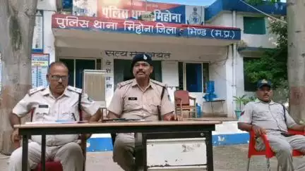 मिहोना: मिहोना थाना परिसर में शांति समिति की हुई बैठक