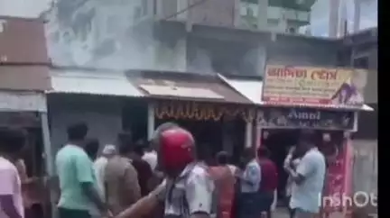 তুফানগঞ্জ ১: রামহরি মোড়ে একটি দোকানে আগুন