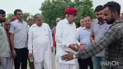 सिरोही: उदयपुर-सिरोही रूट पर 4 किमी की दूरी होगी कम, अजारी सर्कल का निर्माण कार्य जारी, सांसद ने किया निरीक्षण