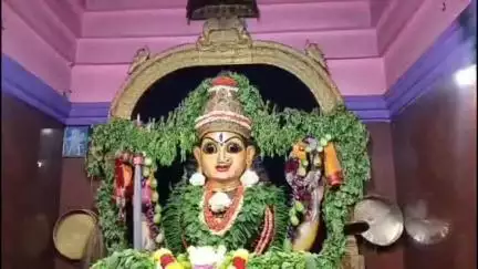 భీమిలి: జాతర గట్టు దుర్గాలమ్మ అమ్మవారి ఆలయంలో శాఖంభరీ దేవిగా దర్శనం ఇచ్చిన దుర్గాలమ్మ అమ్మవారు