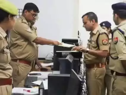 मुरादाबाद: मुरादाबाद पुलिस ने शांति भंग के मामले में 30 लोगों को हिरासत में लेकर किया चालान