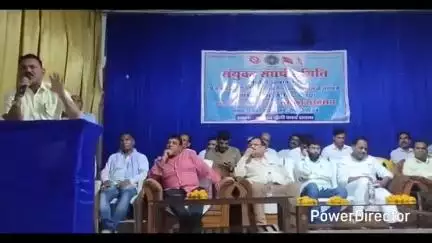 ग्राम दातला स्थित कन्हान क्लब में संयुक्त संघर्ष समिति द्वारा कन्वेंशन का आयोजन