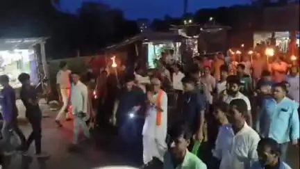 ভগবানপুর ২: মুগবেড়িয়াতে নারী সুরক্ষা যাত্রা ও প্রতিবাদ মিছিল আজ অনুষ্ঠিত হলো উপস্থিত প্রাক্তন কেন্দ্রীয় মন্ত্রী শিশির অধিকারী