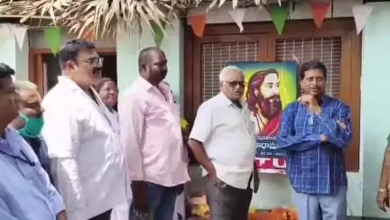 సిఐటియు ఆధ్వర్యంలో అల్లూరి సీతారామరాజు 128వ జయంతి వేడుకలు
