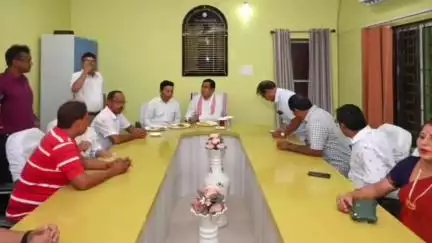 টিহু ভাগ: টিহু মহাবিদ্যালয়ত উচ্চতৰ শিক্ষা অভিযানৰ অনুদানেৰে নির্মিত নতুন ভৱনটো উন্মোচন কৰে কেবিনেট মন্ত্ৰী জয়ন্তমল্ল বৰুৱাই