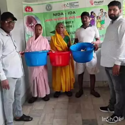 जयनगर: स्वास्थ्य विभाग व पिरामल फाउंडेशन के तत्वाधान में फाइलेरिया जागरूकता अभियान