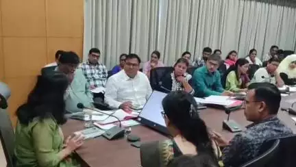 अमरावती: महानगरपालिका मध्ये आराखडा सन २५-२६ प्रशासकीय मान्‍यतेसाठीआयुक्‍त यांचे अध्‍यक्षतेखाली  पहिली नियामक समिती सभा