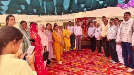 अनूपगढ़: अनूपगढ़ के गाँव 15A के सरकारी स्कूल में मूर्ति स्थापना कार्यक्रम का आयोजन हुआ