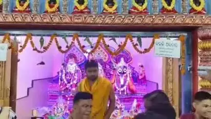 ପାଟଣାଗଡ: ମାଉସୀ ମା ମନ୍ଦିର ରେ କଳ୍କୀ ଅବତାର ରେ ଭଗବାନ ଜଗନ୍ନାଥ ଭକ୍ତ ଙ୍କୁ ଦର୍ଶନ ଦେଉଛନ୍ତି