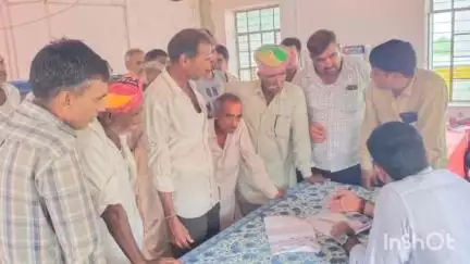 मेड़ता: क़ुरडाया में पंडित दीनदयाल उपाध्याय अंत्योदय संबल योजना के तहत शिविर का आयोजन हुआ