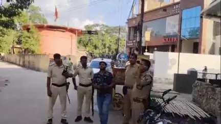 मोतिहारी: मोहर्रम को लेकर मोतिहारी शहर के संवेदनशील स्थानों पर ड्रोन से चलाया गया सर्च अभियान
