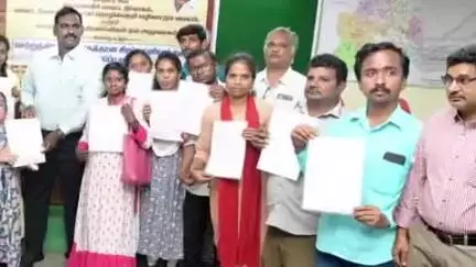 கிருஷ்ணகிரி: ஆட்சியர் அலுவலகக் கூட்ட அரங்கில் மாற்றுத்திறனாளி சிறப்பு தனியார்துறை வேலைவாய்ப்பு முகாமை மாவட்ட ஆட்சியர் தொடங்கி வைத்தார்
