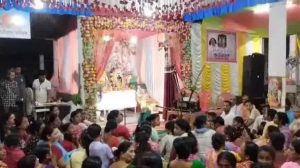 মোহনপুর: কালীবাজারে গৌড় নিতাই সংঘ আয়োজিত রথ যাত্রা উৎসবে উপস্থিত ছিলেন রাজ্যসভার সংসদ রাজিব ভট্টাচার্য