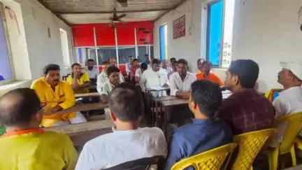 मानपुर: मानपुर मंडल ग्रामीण दक्षिणी में भाजपा कार्यकर्ताओं की कार्यसमिति की बैठक हुई