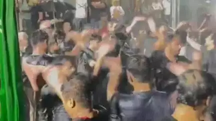 सिराथू: तेज़ बारिश के दौरान निकाला गया दारानगर का ऐतिहासिक मोहर्रम जुलूस, अजादारों ने पेश की खेराजे अकीदत
