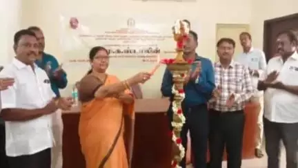 செங்கல்பட்டு: ரூ.84 லட்சம் மதிப்பீல் உழவர் சந்தை வளாகத்தில் கட்டப்பட்ட வேளாண் சந்தை நுண்ணறிவு மற்றும் ஆலோசனை மைய கட்டிடம் திறப்பு